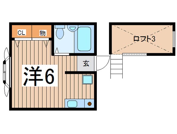 あんずハウスの物件間取画像